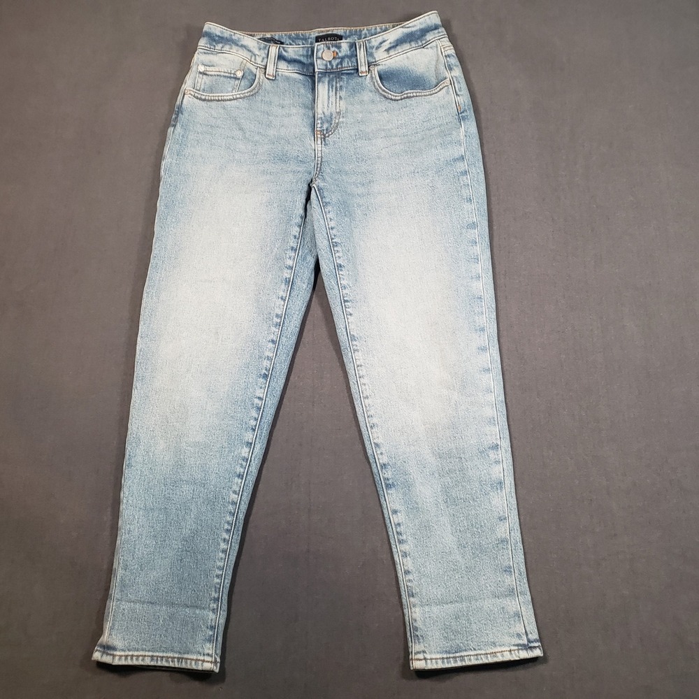 Talbots Everyday Relaxed Jean Womens 4P Light Blue Canarsie Wash Stretch Denim